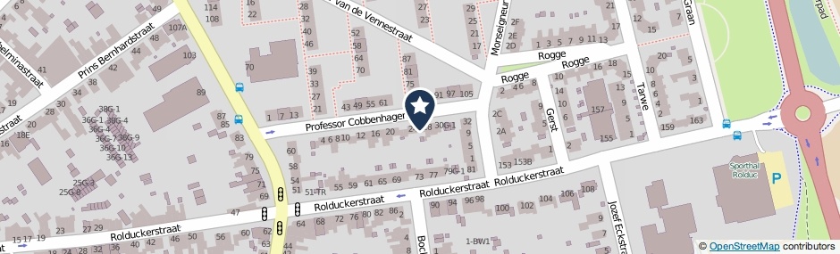 Kaartweergave Prof.Cobbenhagenstraat 26 in Kerkrade