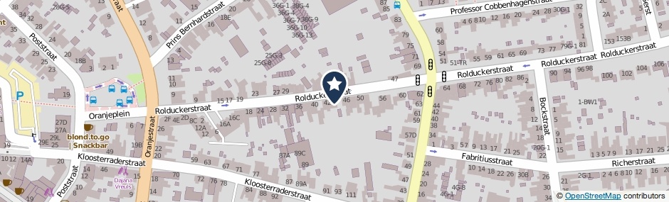 Kaartweergave Rolduckerstraat 44 in Kerkrade