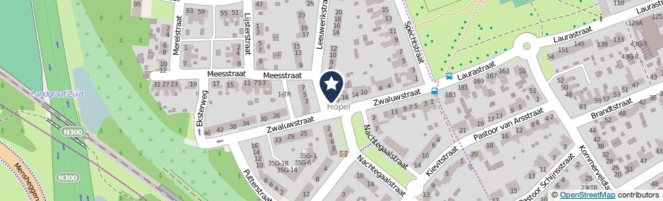 Kaartweergave Zwaluwstraat 22 in Kerkrade