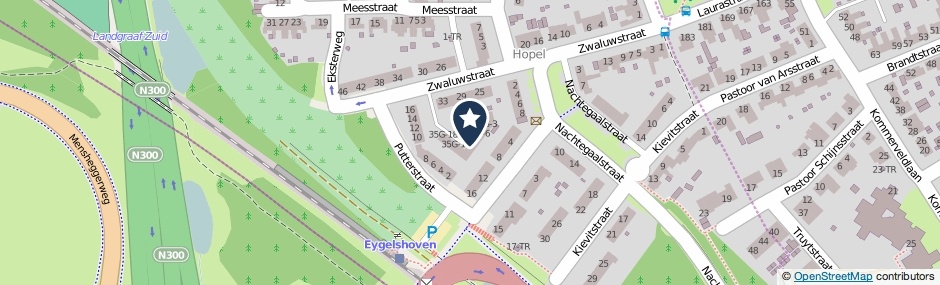 Kaartweergave Zwaluwstraat 35-G9 in Kerkrade
