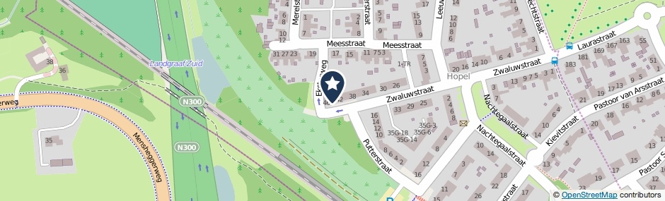 Kaartweergave Zwaluwstraat 44 in Kerkrade