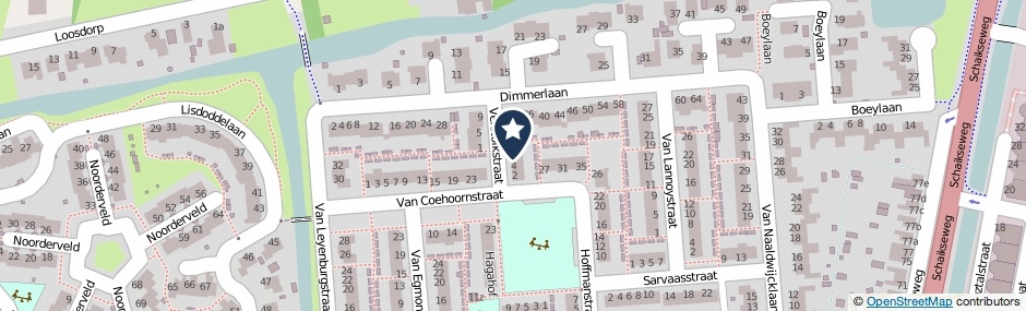 Kaartweergave Verstolkstraat 6 in Leerdam