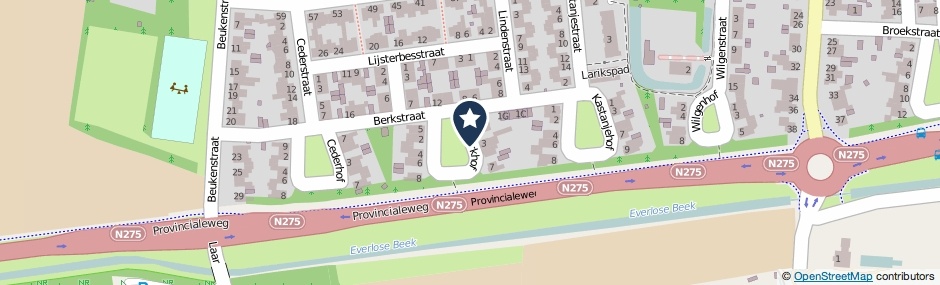 Kaartweergave Berkhof in Maasbree