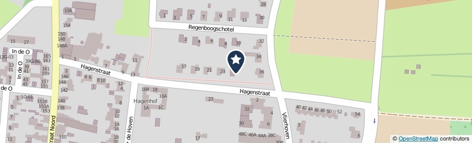 Kaartweergave Hagenstraat 25 in Maastricht