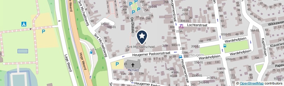 Kaartweergave Heugemer Pastoorsstraat 12 in Maastricht