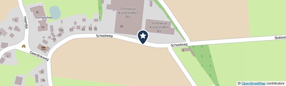 Kaartweergave Schoolweg in Neede