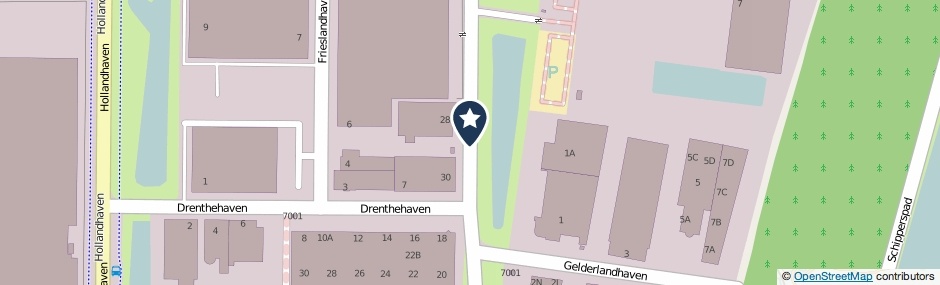 Kaartweergave Groningenhaven in Nieuwegein