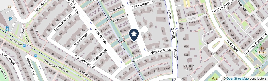 Kaartweergave Dolabrastraat 7 in Nijmegen