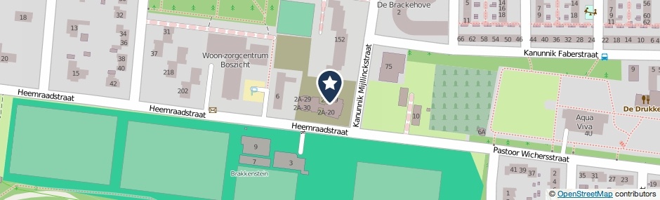 Kaartweergave Heemraadstraat 2-A15 in Nijmegen