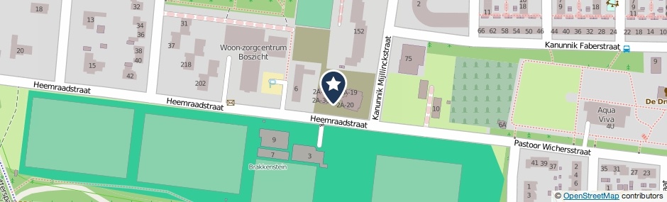 Kaartweergave Heemraadstraat 2-A27 in Nijmegen