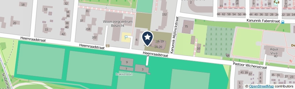 Kaartweergave Heemraadstraat 2-A30 in Nijmegen