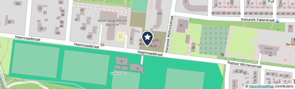 Kaartweergave Heemraadstraat 2-A31 in Nijmegen