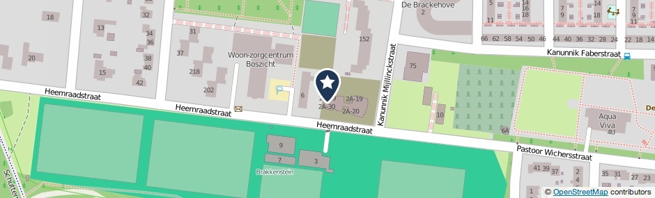 Kaartweergave Heemraadstraat 2-A37 in Nijmegen
