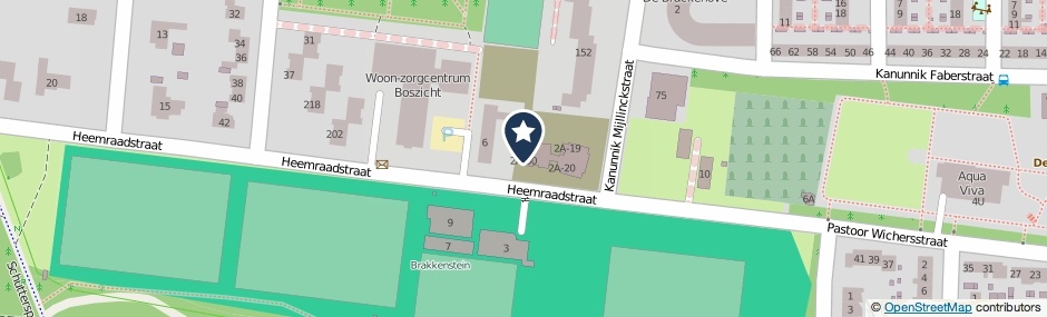 Kaartweergave Heemraadstraat 2-A38 in Nijmegen
