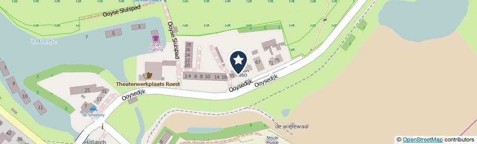 Kaartweergave Ooysedijk 59 in Nijmegen