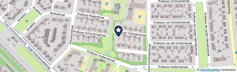 Kaartweergave Professor Terlingenstraat 9 in Nijmegen
