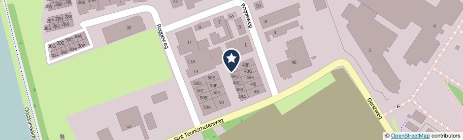 Kaartweergave St. Teunismolenweg 48-E in Nijmegen