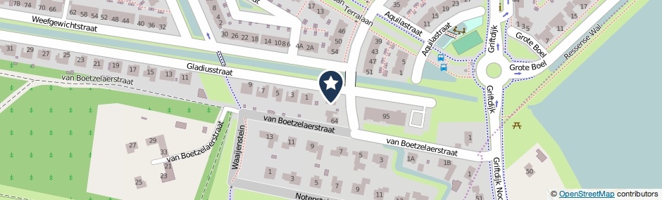 Kaartweergave Volsellastraat 62 in Nijmegen