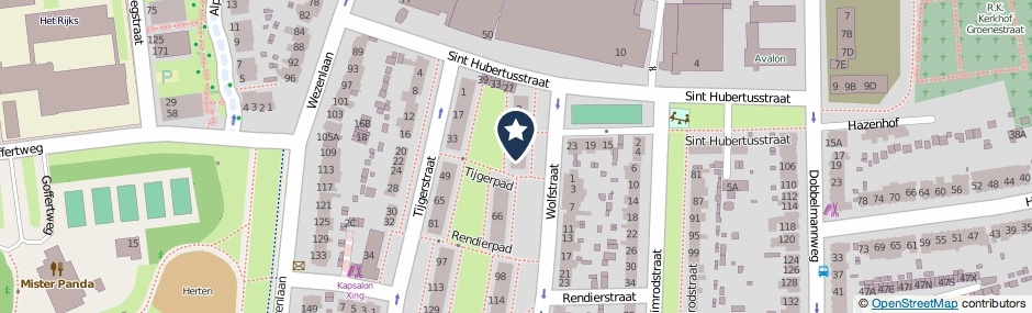 Kaartweergave Wolfstraat 34 in Nijmegen