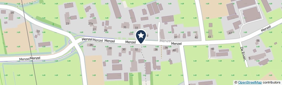 Kaartweergave Menzel in Nistelrode