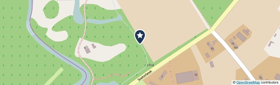 Kaartweergave Soeterbeek in Nuenen