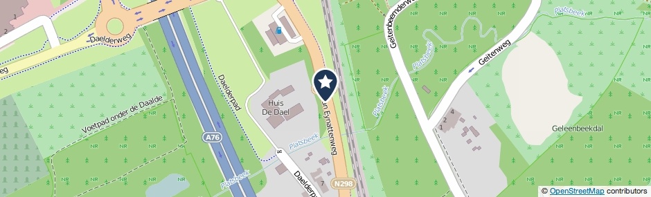 Kaartweergave Van Eynattenweg in Nuth