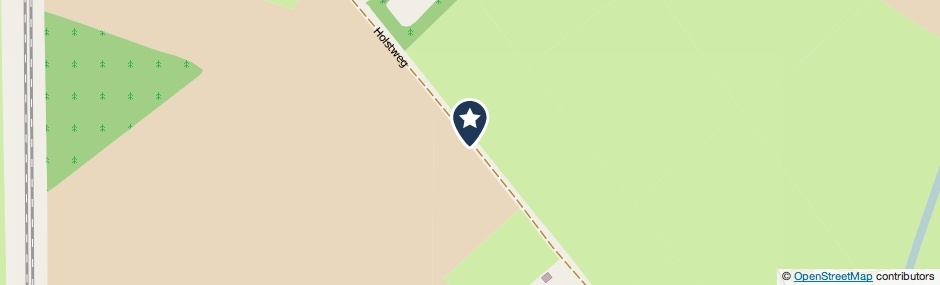 Kaartweergave Holstweg in Olst