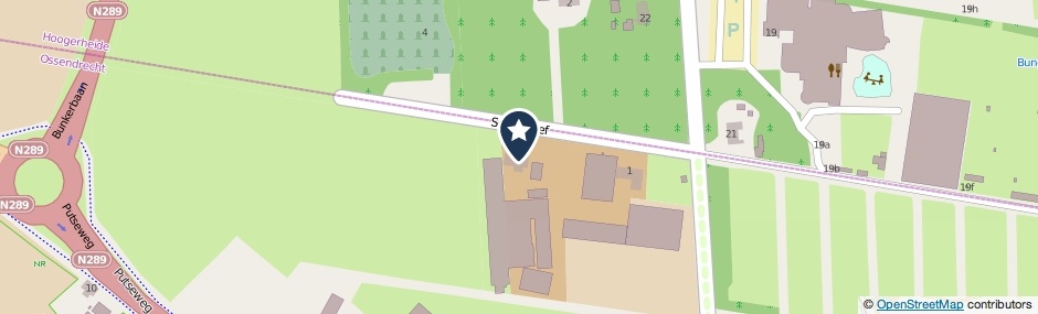 Kaartweergave Scheidreef 3 in Ossendrecht