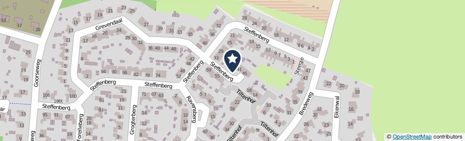 Kaartweergave Steffenberg 39 in Ottersum