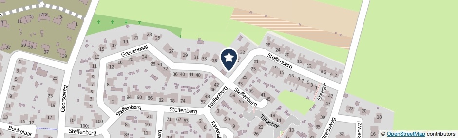 Kaartweergave Steffenberg 40 in Ottersum