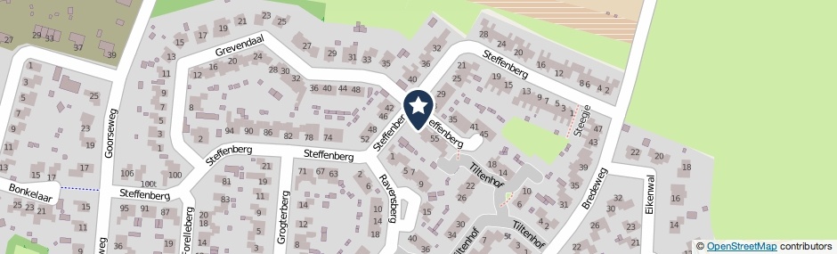 Kaartweergave Steffenberg 59 in Ottersum
