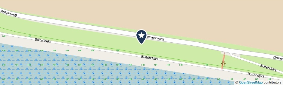 Kaartweergave Zimmermanweg in Rilland