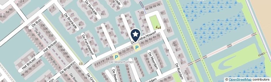 Kaartweergave De Eendrachtswerf in Rosmalen