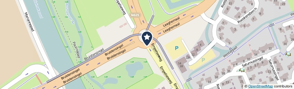 Kaartweergave Empelseweg in Rosmalen