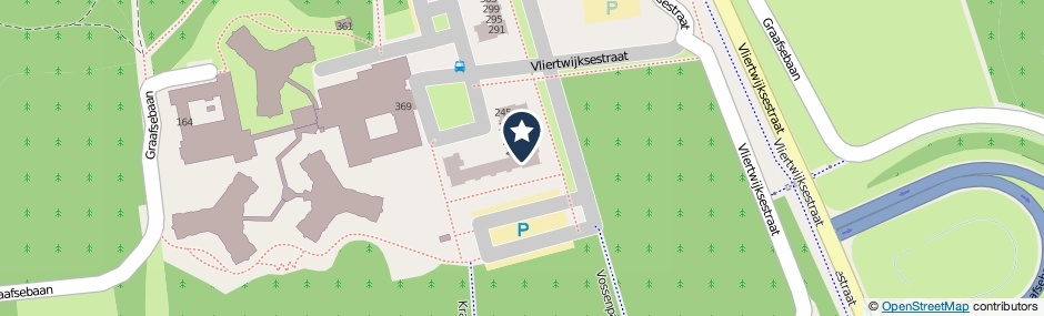 Kaartweergave Vliertwijksestraat 213 in Rosmalen