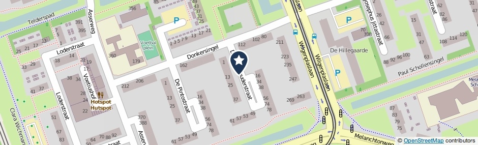 Kaartweergave De Damhouderstraat in Rotterdam