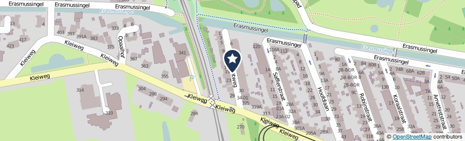 Kaartweergave Diamantweg in Rotterdam