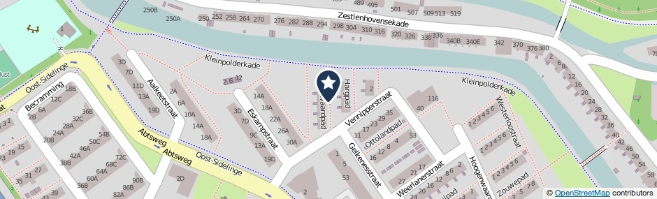 Kaartweergave Nederwaardpad in Rotterdam