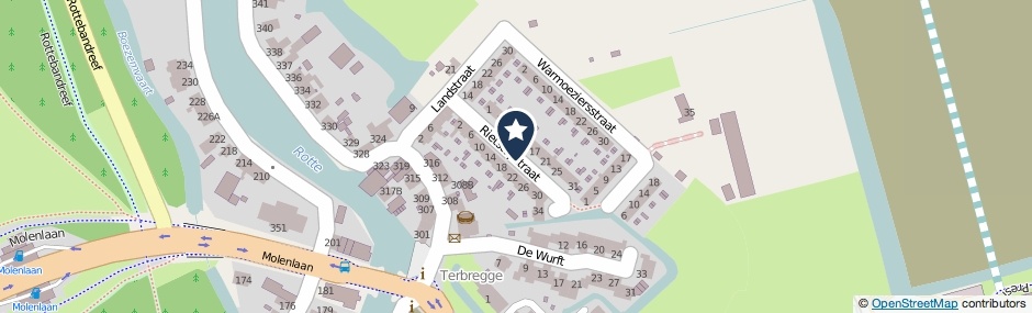 Kaartweergave Rietstapstraat in Rotterdam