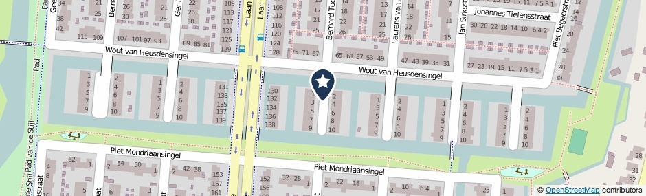 Kaartweergave Willem Van Der Kulkstraat in Rotterdam