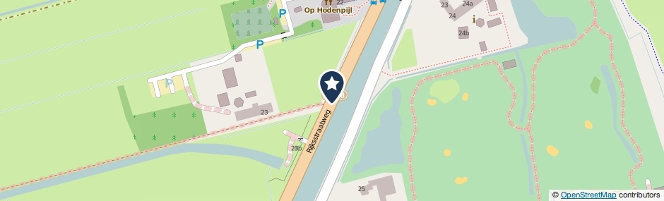 Kaartweergave Rijksstraatweg in Schipluiden