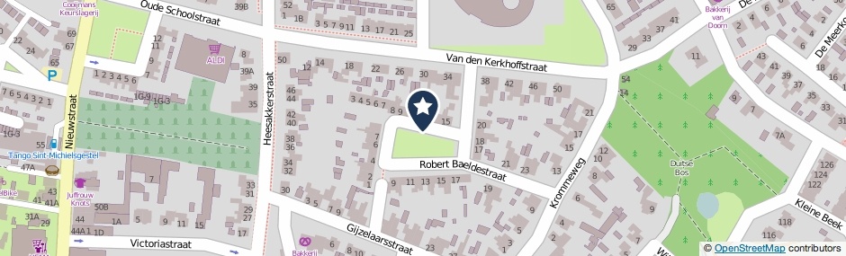 Kaartweergave Graaf Van Limburg Stirumstraat in Sint-Michielsgestel