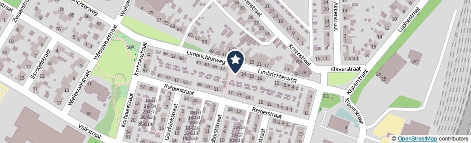 Kaartweergave Limbrichterweg 28 in Sittard