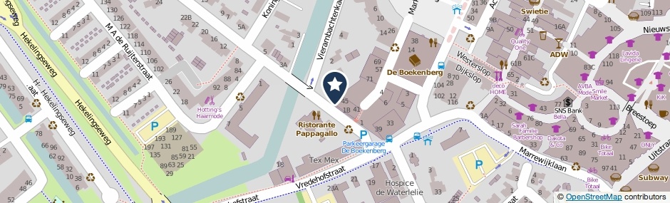 Kaartweergave Karel Doormanstraat 1-D in Spijkenisse