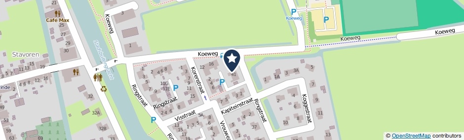 Kaartweergave Ringstraat 43 in Stavoren