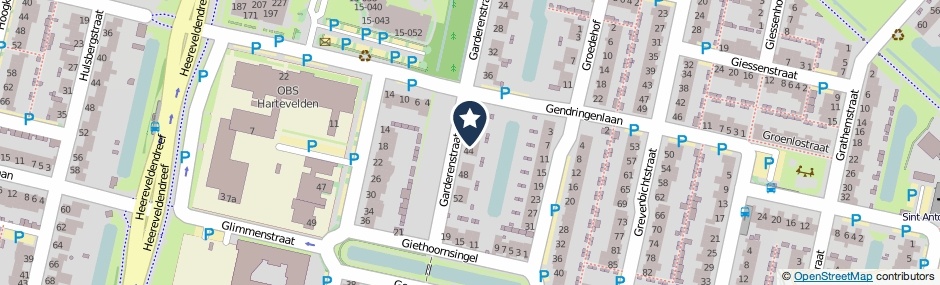 Kaartweergave Garderenstraat 42 in Tilburg