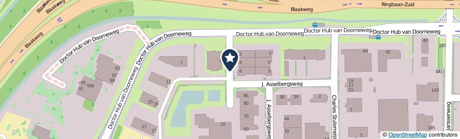 Kaartweergave Saal Van Zwanenbergweg in Tilburg