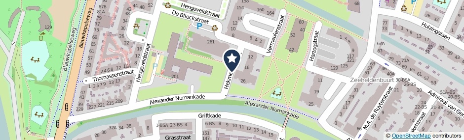 Kaartweergave Hekmeijerstraat in Utrecht