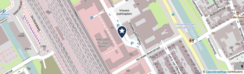 Kaartweergave Herman Gorterstraat in Utrecht
