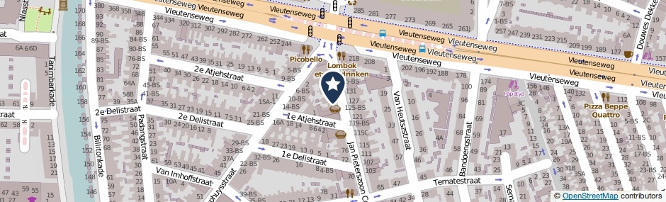 Kaartweergave Jan Pieterszoon Coenstraat 90-BS in Utrecht
